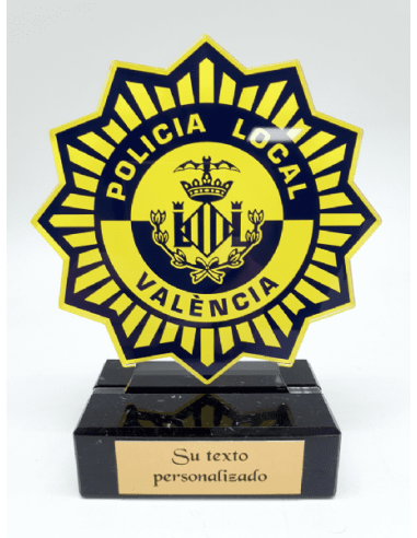 Comprar Placa Honor Policía Local de Valencia
