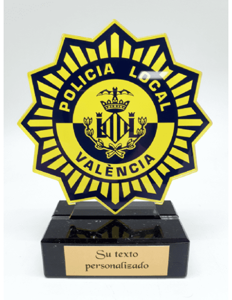 Comprar Placa Honor Policía Local de Valencia