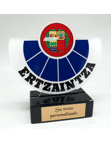 Comprar Placa Homenaje| Ertzaintzaren omenezko plaka erosi