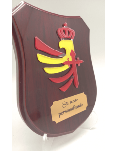 Metopa de Madera para el Ejército de Tierra - Homenaje