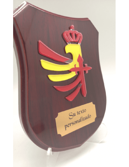 Metopa de Madera para el Ejército de Tierra - Homenaje