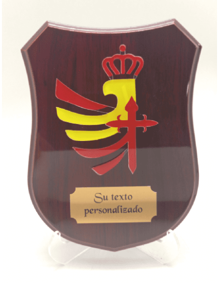 Metopa de Madera para el Ejército de Tierra - Homenaje