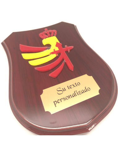 Metopa de Madera para el Ejército de Tierra - Homenaje