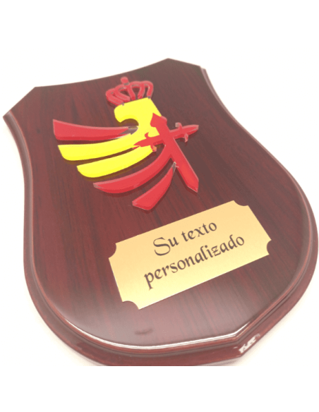 Metopa de Madera para el Ejército de Tierra - Homenaje