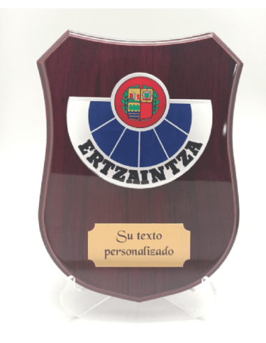Metopa de Ertzainza, Regalo obsequio reconocimiento para la Ertzaintza