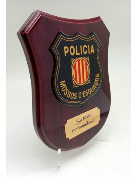 Metopa de Mossos d'Esquadra: Regalo y Reconocimiento