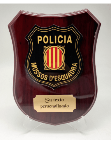 Metopa de Mossos d'Esquadra: Regalo y Reconocimiento