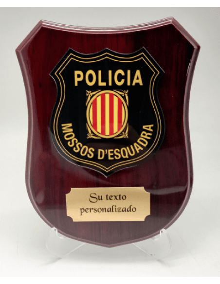 Metopa de Mossos d'Esquadra: Regalo y Reconocimiento