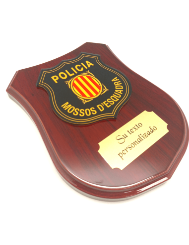 Metopa de Mossos d'Esquadra: Regalo y Reconocimiento