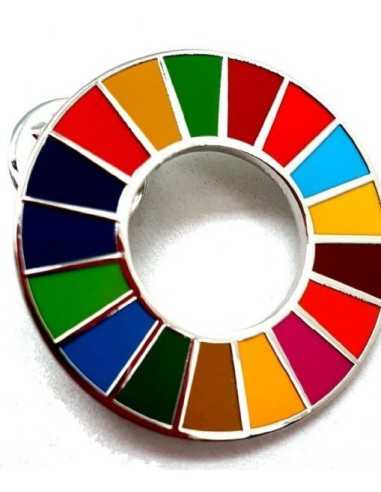 PIN ODS DESARROLLO SOSTENIBLE, 17 COLORES FINOS