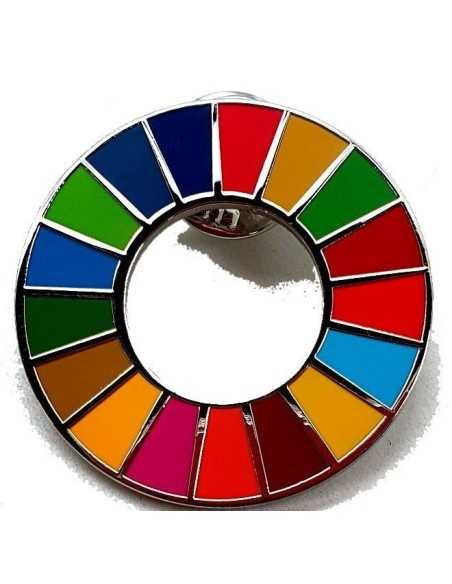 PIN ODS DESARROLLO SOSTENIBLE, 17 COLORES FINOS