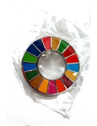 PIN ODS DESARROLLO SOSTENIBLE, 17 COLORES FINOS