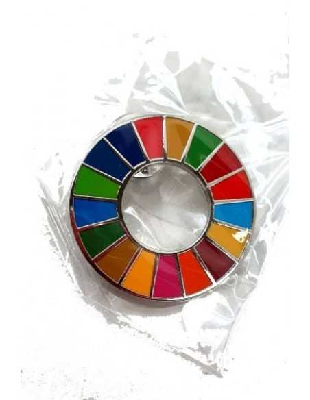 PIN ODS DESARROLLO SOSTENIBLE, 17 COLORES FINOS
