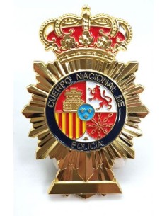 Placa CNP Policia Nacional