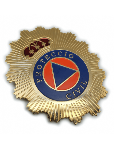 Placa identificativa de protección civil