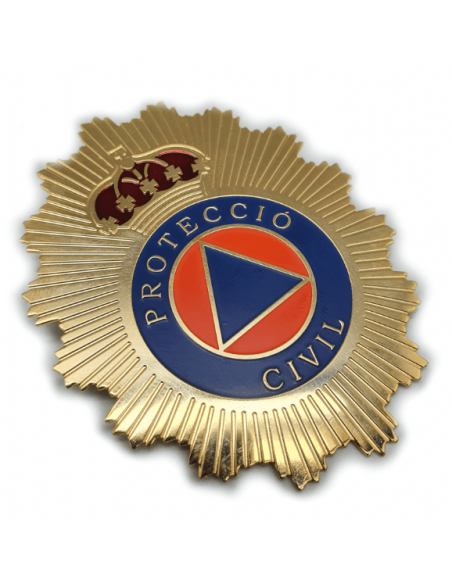 Placa identificativa de protección civil