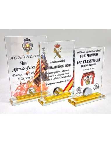 Trofeos con grabado a todo color en Valencia