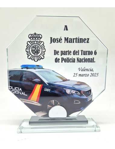 Trofeos de cristal personalizados en Valencia