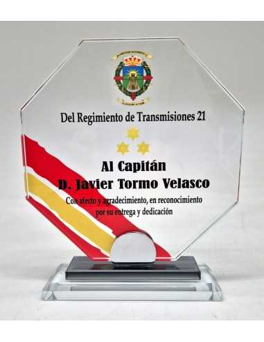 Trofeos de cristal personalizados en Valencia