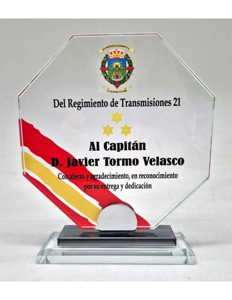 Trofeos de cristal personalizados en Valencia