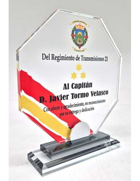 Trofeos de cristal personalizados en Valencia