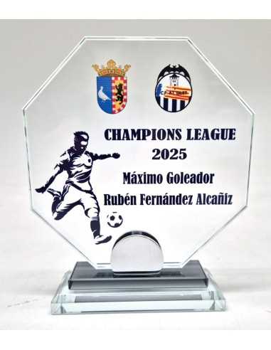 Trofeos de cristal personalizados en Valencia
