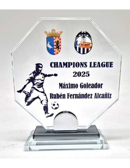 Trofeos de cristal personalizados en Valencia