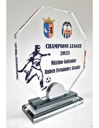 Trofeos de cristal personalizados en Valencia