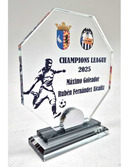 Trofeos de cristal personalizados en Valencia