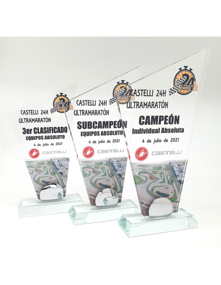 Trofeo economico de metacrilato Valencia