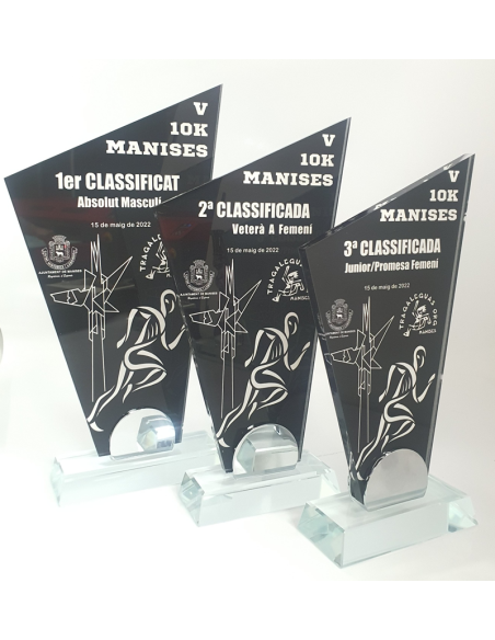 Trofeo economico de metacrilato Valencia