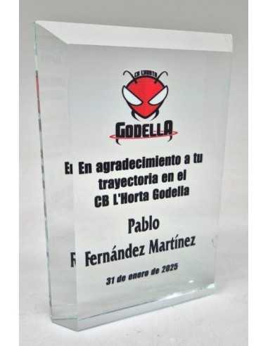 Trofeos de cristal baratos Valencia