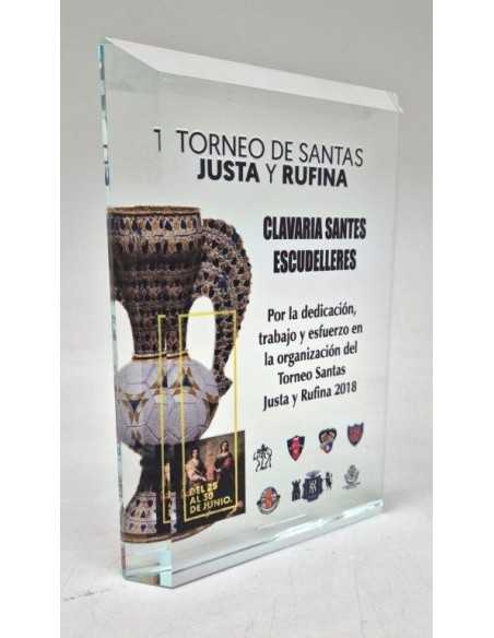 Trofeos de cristal baratos Valencia
