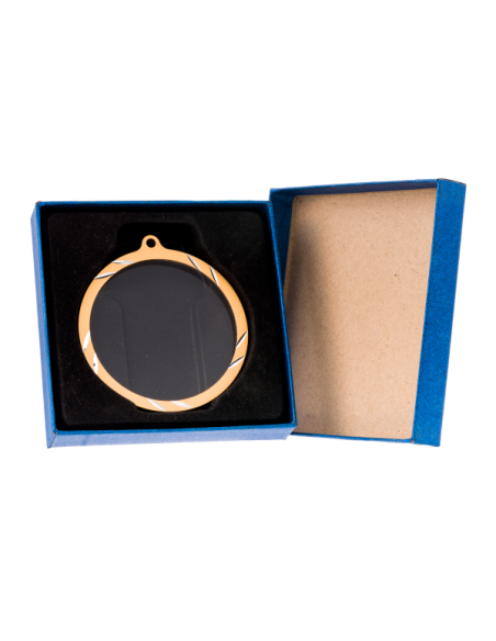 MEDALLA DEPORTIVA ECONOMICA 7 CM CON CINTA ANCHA