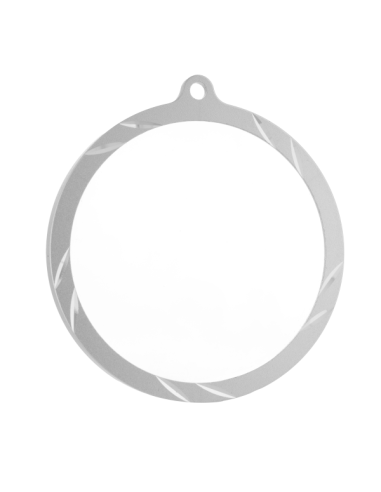 MEDALLA DEPORTIVA ECONOMICA 7 CM CON CINTA ANCHA