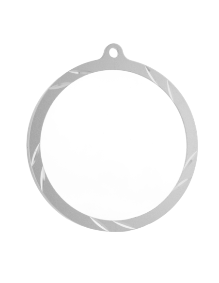 MEDALLA DEPORTIVA ECONOMICA 7 CM CON CINTA ANCHA