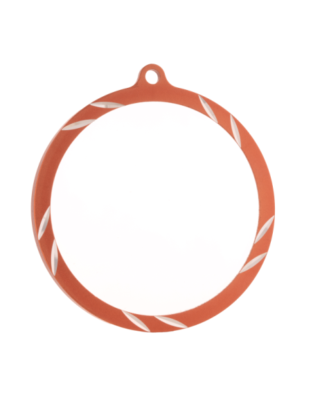 MEDALLA DEPORTIVA ECONOMICA 7 CM CON CINTA ANCHA