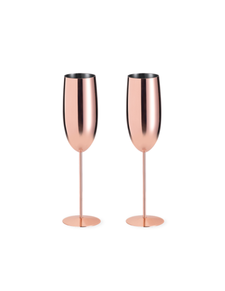 Set copas de champan personalizadas