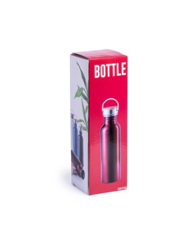 Bidón retro 800 ml de acero inoxidable | Diseño vintage y práctico