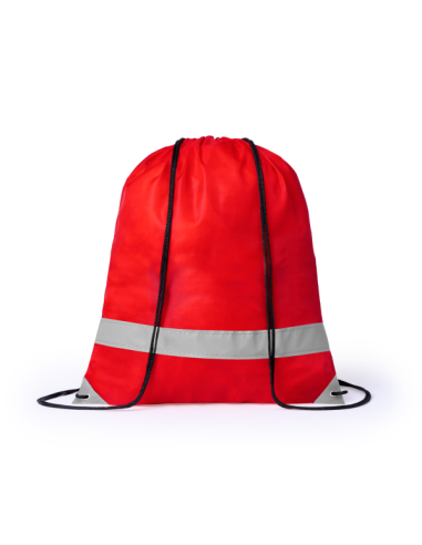 Mochila reflectante personalizada | Poliéster 190T ligera y visible