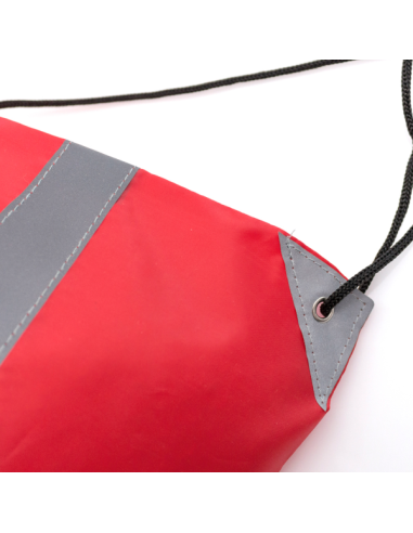 Mochila reflectante personalizada | Poliéster 190T ligera y visible