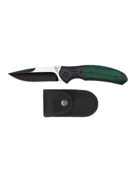 avaja ALBAINOX Stamina Verde 8,5 cm | Acero 3CR13MOV con Grabado Láser