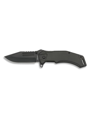 19909 - navaja ALBAINOX negra. hoja 9 cm