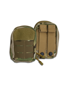 Funda Táctica BARBARIC Molle 2 Caras Camo Pequeña