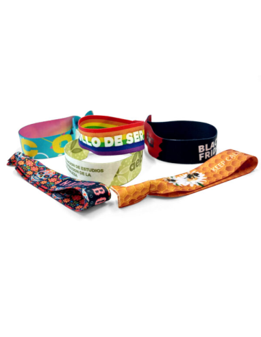 Pulsera elástica personalizada LASTIK con pinza | Sublimación HD