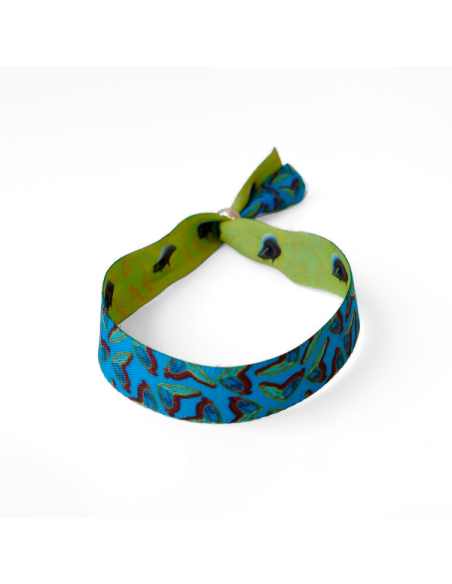 PulseraS Personalizadas – Tejido Suave de Algodón, Ecológica y a Todo Color