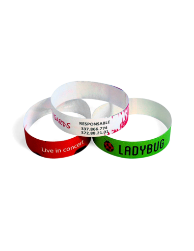 Pulsera de Papel Irrompible | Resistente al Agua y Reciclable