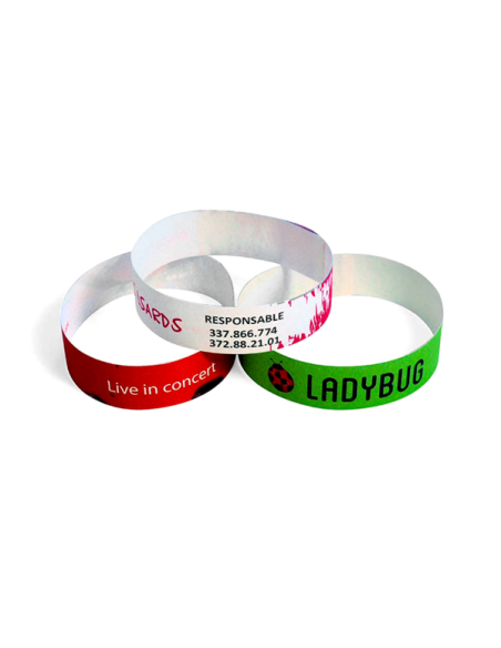 Pulsera de Papel Irrompible | Resistente al Agua y Reciclable