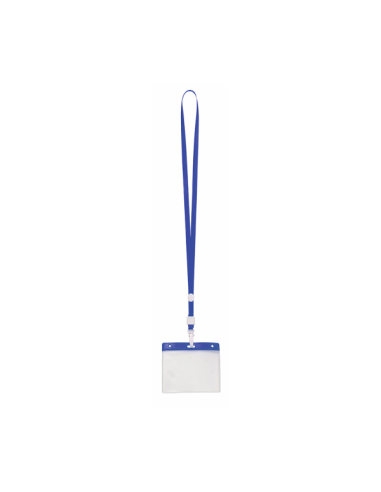 Identificador PVC con Lanyard y Mosquetón Personalizable