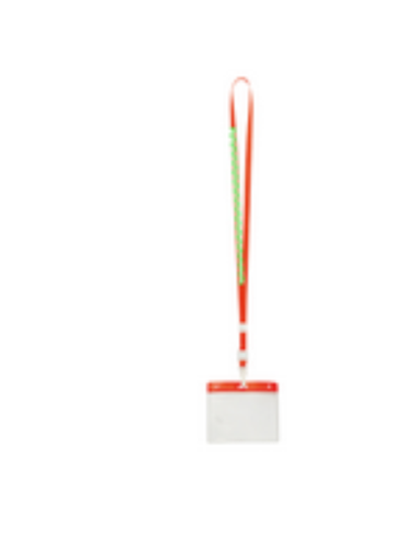 Identificador PVC con Lanyard y Mosquetón Personalizable
